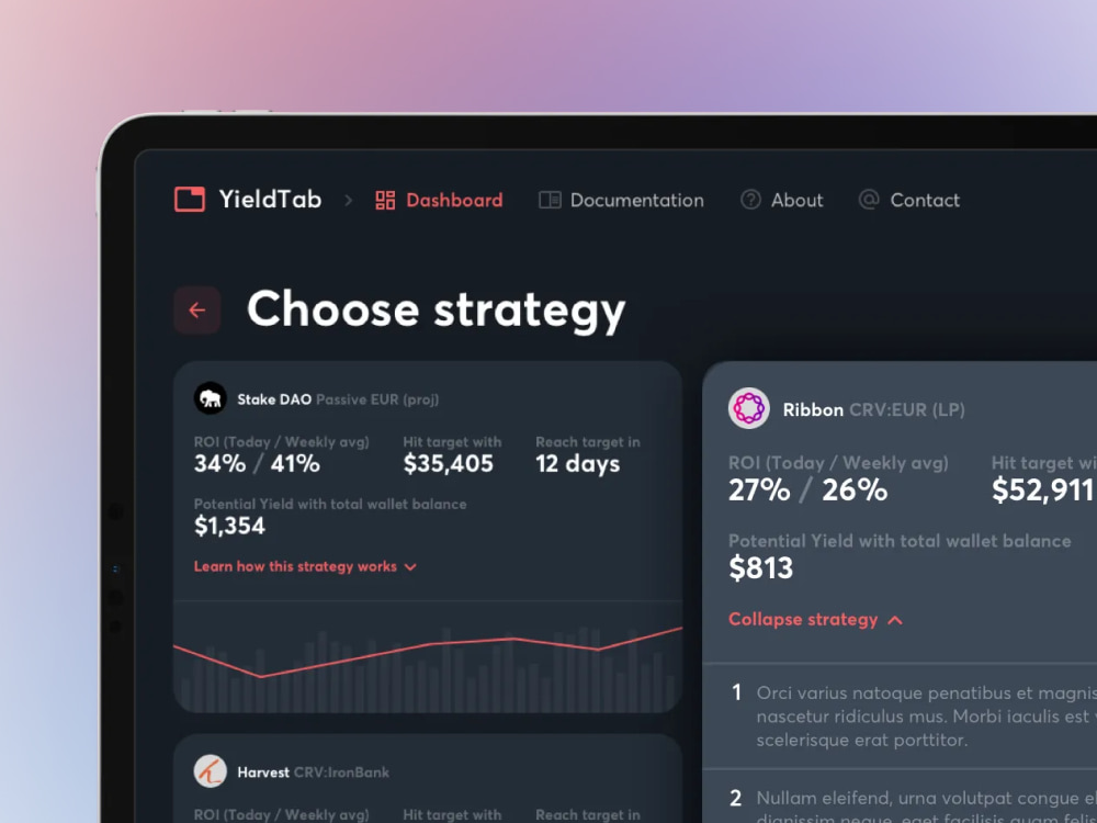 Dashboard UI
