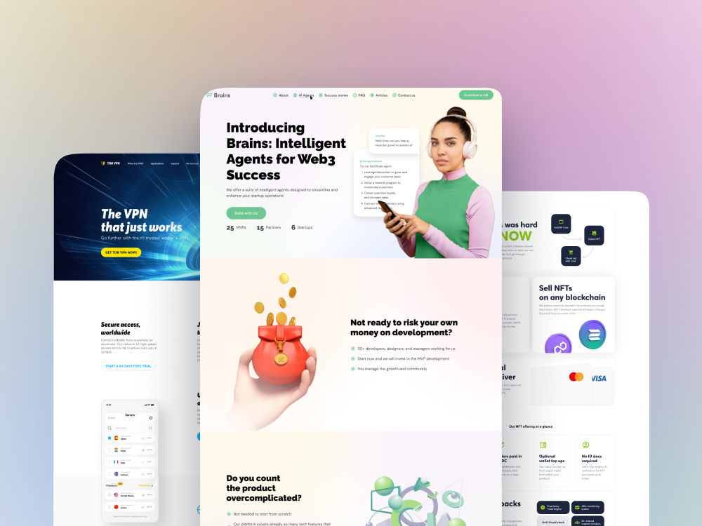 Landing page